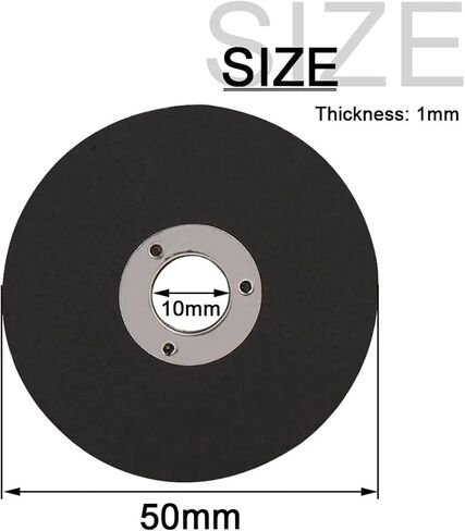 ACET 2-10pcs 50mm Metal Cutting Disc Mini Resin Grinding Wheel Saw Blade Angle Grinding Cutting Wheel Plus 1pcs Mounting Mandrel Grinding Disc(5pcs) in Saudi Arabia