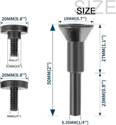 ACET 2-10pcs 50mm Metal Cutting Disc Mini Resin Grinding Wheel Saw Blade Angle Grinding Cutting Wheel Plus 1pcs Mounting Mandrel Grinding Disc(5pcs) in Saudi Arabia