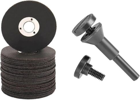 ACET 2-10pcs 50mm Metal Cutting Disc Mini Resin Grinding Wheel Saw Blade Angle Grinding Cutting Wheel Plus 1pcs Mounting Mandrel Grinding Disc(5pcs) in Saudi Arabia
