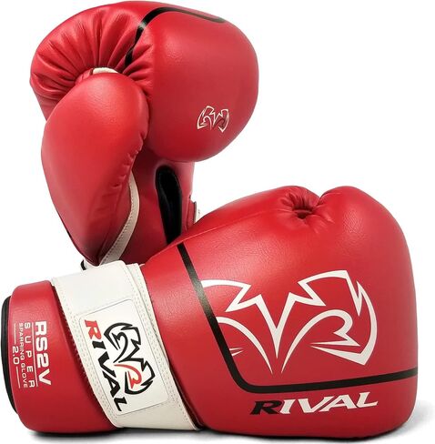 RIVAL Boxing RS2V 2.0 Super Sparring Gloves - Uses a Single Strap, Hook and Loop System Instead of Laces, Soft Inner Lining in Kuwait