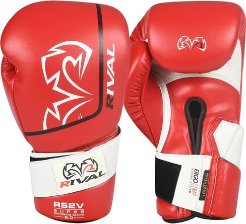 RIVAL Boxing RS2V 2.0 Super Sparring Gloves - Uses a Single Strap, Hook and Loop System Instead of Laces, Soft Inner Lining in Kuwait