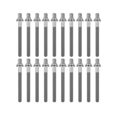 Drum Tension Rods 2 Inch (52mm) 20 of Pack with Washers Chrome Finish in Saudi Arabia