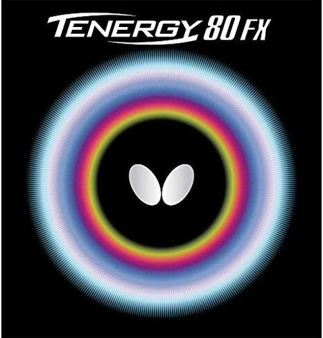 الفراشة Tenergy 80 FX Table Tennis Rubber Taber Tennis Rubber - 1.7 مم ، 1.9 مم ، أو 2.1 مم - أحمر أو أسود - 1 ورقة مطاطية تنس مقلوبة - مطاط تنس طاولة احترافية in Saudi Arabia