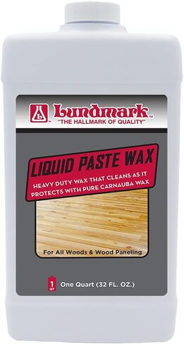 Lundmark Liquid Paste Wax Clear Heavy Duty Wax Liquid 32 oz. in Saudi Arabia