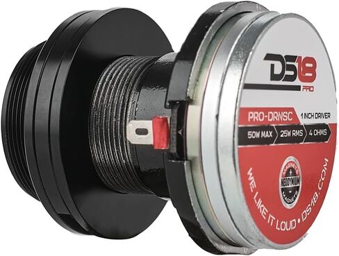 DS18 PRO -TT1 Universal Spenter Adapter لسائقي ضغط المسمار 1 " - استبدال مكبر الصوت بسهولة بسائق - بناء جسم الألومنيوم - واحد in Saudi Arabia