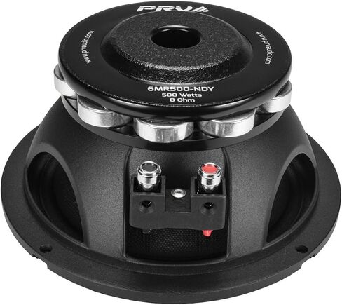 PRV AUDIO 6.5 Inch Midrange Speaker 6MR500-NDY 500 Watts 8 Ohm Neodymium Magnet, High Output Loudspeaker for PRO Audio & Car Audio (Single) in Saudi Arabia