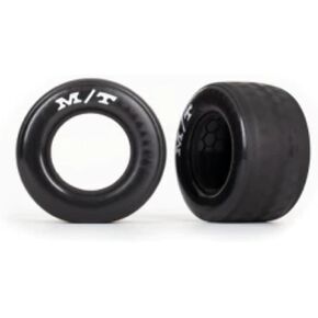 Traxxas 9471 Tires, Rear (2)/ Molded Inserts (2)