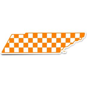 Desert Cactus University of Tennessee UT Vols Volunteers Vinyl Decal Laptop Water Bottle Car Scrapbook (State Border Sticker)