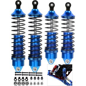 4PCS Aluminum Front Rear RC Shocks Upgrades Part for 1/10 Slash 2WD 4x4 Rustler 2WD 4X4 Stampede 2WD 4X4 Hoss 4X4 2WD Rally, Big Bore Full Metal RC Shock Absorber,5862 3760 3762,Gold in Kuwait