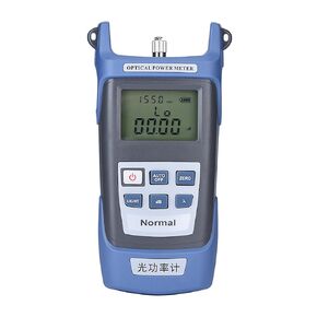 Fiber Optical Power Meter, to 70dBm to 6dBm Portable Fiber Optic Cable Tester, SF, FC, ST Optional Connector