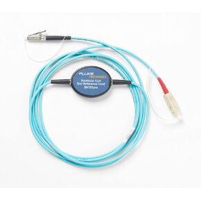 Fluke Networks Multimode Encircled Flux Compliant Test Reference Cord (2 m) for Testing 50 µm LC terminated fibers (SC/Metal LC)