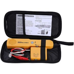 Cable Finder, Portable Network Cable Tester, Tone Generator Probe Tracer, Wire Tracker Network Tester kit