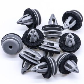 Rexka 30pcs Gray Door Trim Panel Retainer Clips Rivet Compatible with BMW 51418224781 51410407983 51430141025 E36, E46, E90, E91, E92, E93, F32, F33, F83, E60, E63, X1, X3, X4, X5,X6