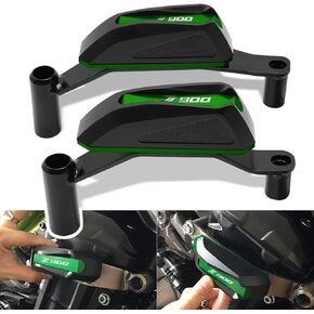 Motorcycle Frame Crash Pads Engine Case Sliders Protector for Z900 Z 900 2016-2021 Black