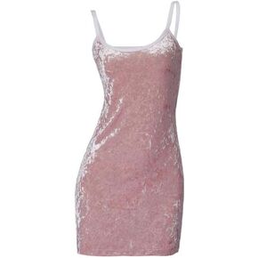 President's Daughter Dress Pink Dress Sexy Sleeveless Mini Slip Dress