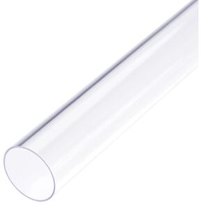 DMiotech ID 23mm OD 25m,0.4m Length PVC Clear Plastic Tube Hard Round Tube for Water Pipe