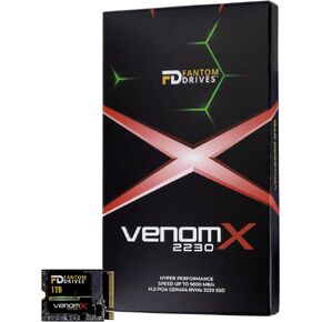 محركات أقراص Fantom VENOMX VMX2230-2TB محرك أقراص الحالة الصلبة سعة 2 تيرابايت - M.2 2230 داخلي - PCI Express NVMe (PCI Express NVMe 4.0 x4) in Kuwait
