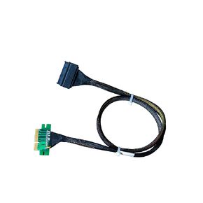 PCIe 4.0 X4 to U.2 SFF-8639 NvMe SSD 70CM Cable (No Additional Power Plug Required)