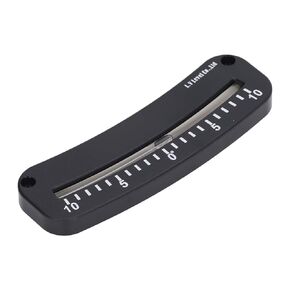 Tube Clinometer, Tube Clinometer, 10 to 0 to 10 Clear Scale Mini Angle Inclinometer with Fixing Hole for Horizontal Micro Angle Test, clinometers