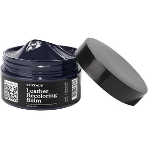 Clyde's™ Leather Recoloring Balm | Non Toxic Leather Color Restorer for Furniture, Car Seat, Tack | 21 Colors of Restoration Leather Dye
