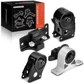 A-Premium Engine Motor Mount and Transmission Mount Kit Compatible with Nissan Altima 2005-2006, Maxima 2004-2006, Quest 2004-2009, 3.5L, Automatic Transmission, 4-PC Set, Replace# 112208Y000