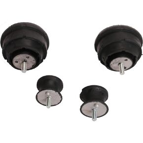 Left and Right Engine Motor & 2 Transmission Mounts Compatible for BMW E36 E46 E85 #22111095444,11811092583,22116771361,22116779970,22316771219,23711137817,22316799331, EM9096, 1041647