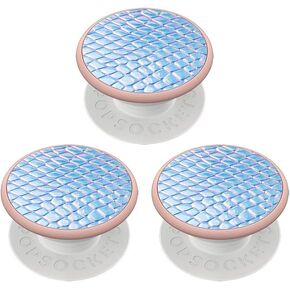 PopSockets PopMinis: مقابض صغيرة للهواتف والأجهزة اللوحية (3 عبوات) - ثعبان قزحي الألوان