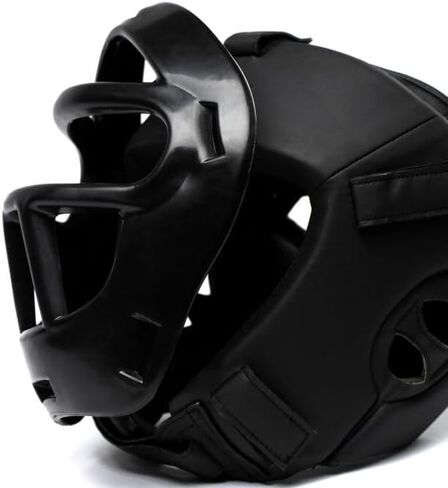 Everlast Elite 2 PRO Headgear Black Sparring Training with Removal Face-Guard in Saudi Arabia