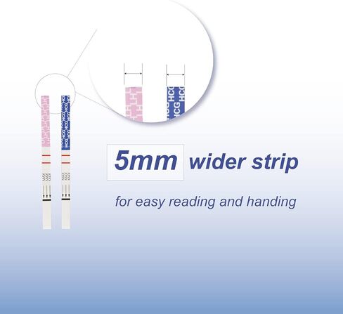 [50 عبوة] مجموعة شرائط اختبار الإباضة والحمل من CheckYo: 40 اختبار إباضة و10 اختبارات حمل كومبو لاختبار الخصوبة للنساء (40LH+10HCG) - دقة عالية in Kuwait