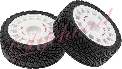 67mm RC On-Road Rally Car Tires and Wheels for 1/10 RC On-Road Touring Drift Car HSP Tamiya XV01 TT01 TT02B HPI Kyosho FAZER MK2 /12mm Hex in Saudi Arabia