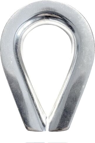 US STAINLESS Stainless Steel 316 1/2" (12mm) Wire Rope Thimbles Heavy Duty Marine Grade for Rope Size 1/2" in Saudi Arabia