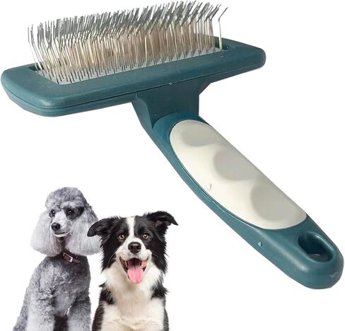 Slicker Brush for Long-haired Dog/Labradoodle Grooming Brush,Large Slicker Dog Brush for Goldendoodle Poodle Doodle,Massages Pet Skin, Removes loose Hair,Undercoat(1")-Y.C-Toget in Saudi Arabia