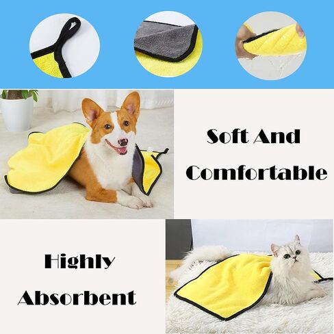 9 PCS Dog,Cat Grooming Brush Shedding Kit-Self-Cleaning Smooth Dog Brush Hair Removal And Flea Comb Rubber Bath Brush Toothbrush Grooming Brush Nail Clippers And File pet Bath Absorbent towel (blue) in Saudi Arabia