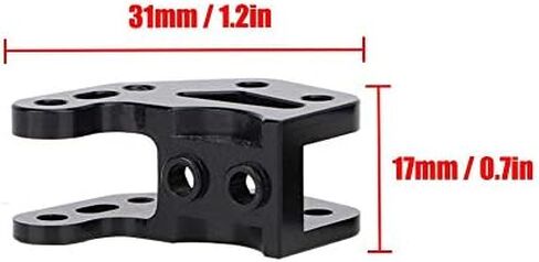 Tbest RC Shock Mount، ملحقات تثبيت الصدمات المعدنية، مجموعات صدمات الرفع المتوافقة مع الشبح المحوري 1/10 RC Car Wraith Shock Mount المحوري الشبح Shockmount in Saudi Arabia