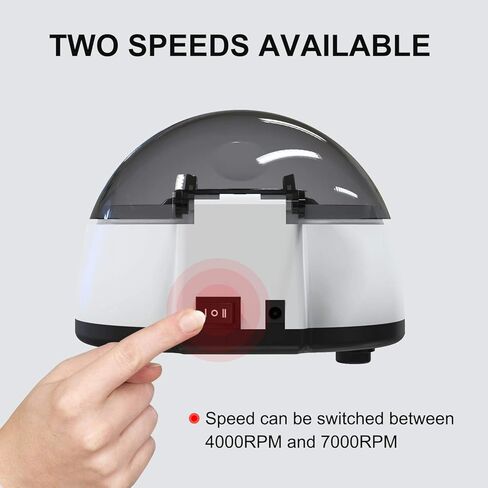 آلة طرد مركزي صغيرة 4000 دورة في الدقيقة 7000 دورة في الدقيقة جهاز طرد مركزي للمختبر، 2 دوارات لـ 0.2/0.5/1.5/2 مل Micro Tubex12 و0.2 مل 8/12 PCR stripex4 in Kuwait