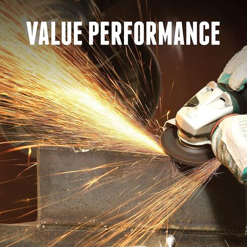 عجلة كومبو من نوع ولفيرين 56427 مقاس 5 بوصة × 1/8 بوصة من نوع 27 مقطوعة وطحن، A24T، 5/8 بوصة 11 UNC (عبوة من 10) in Kuwait