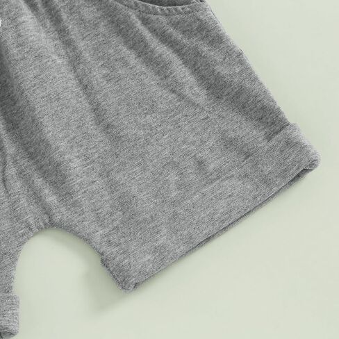 Western Baby Boy Summer Clothes Cow/Chicken/Horse Print Short Sleeve T-Shirt Shorts Toddler Cowboy Outfit in Saudi Arabia
