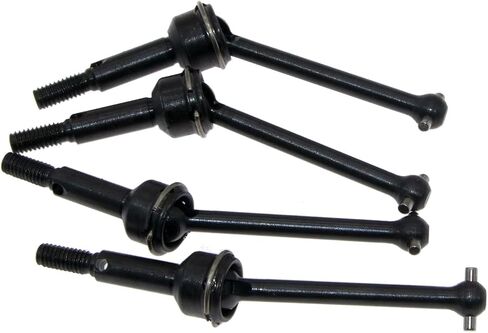 Drive Shaft for HPI Sprint 2 SPT2-015 38mm Universal Steel DriveShaft Dogbone for Racing Rc Car(Black) in Kuwait