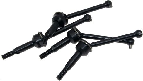 Drive Shaft for HPI Sprint 2 SPT2-015 38mm Universal Steel DriveShaft Dogbone for Racing Rc Car(Black) in Kuwait