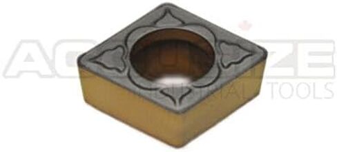 Accusize Industrial Tools 1 بوصة × 12 بوصة Rh Sclcr شريط مملة قابل للفهرسة بالإضافة إلى 10 قطع Ccmt32.5 كربيد أسود وأصفر، طلاء Cvd، P252-S408ins in Saudi Arabia