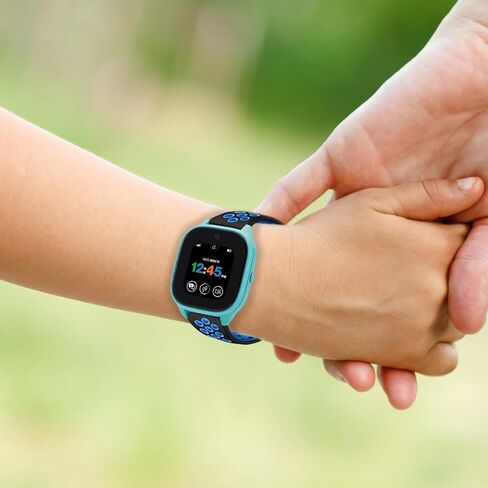 [2 Pack] Silicone Sport Bands Compatible with Gizmo Watch 3/2/1,Gabb Watch 3/2/1,SyncUP Watch Band for Kids,20mm Soft Breathable Smartwatch Band for Boys and Girls,Small Size in Saudi Arabia
