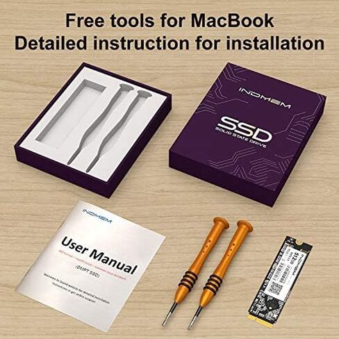 محرك أقراص فلاش SATA SSD سعة 256 جيجابايت ثلاثي الأبعاد TLC بديل لجهاز MacBook Pro Retina منتصف 2012، أواخر 2012، أوائل 2013 A1425 (EMC 2557/2672)، A1398 (EMC 2512/2673) in Kuwait