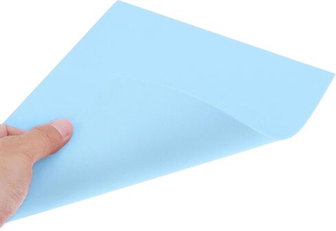 uxcell Light Blue EVA Foam Sheets 11 x 8 inch 1.7mm Thickness for Crafts DIY Projects, 12 Pcs in Saudi Arabia
