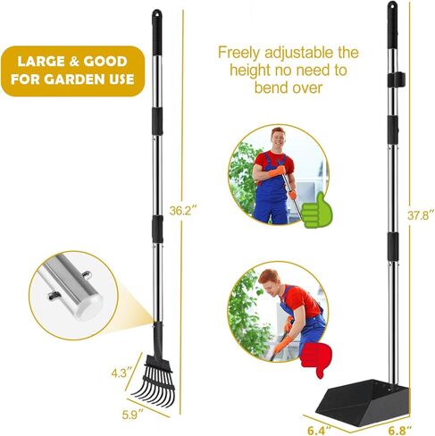 سلة مهملات براز الكلاب للاستخدام في الهواء الطلق، محطة نفايات الكلاب مع غطاء بدواسة بدون استخدام اليدين، حاوية متينة من البولي فينيل كلوريد للحديقة المنزلية والمطبخ مع صينية فضلات الكلاب ومشط 200 قطعة من أكياس القمامة، رمادي C-20-G-W200-CZ in Kuwait