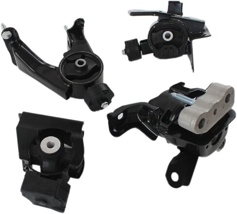 Engine Motor Mount Set Fits for Toyota Corolla Matrix Vibe 1.8L 2009-2013 After-Market Parts 1 Year Warranty, Replace OE A62015 A62023 A62027 A62039 in Saudi Arabia
