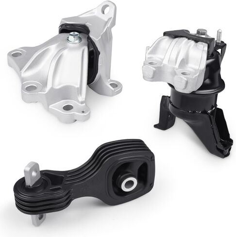 JDMON 3Pcs Engine Motor & Transmission Mount Replacement for 2012 2013 Honda Civic 1.8L Coupe (Auto Trans) Compatible with MK172 A65048 A65021 in Saudi Arabia