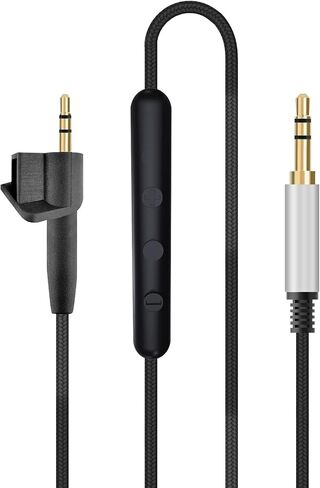 Replacement Audio Cable Compatible with Bose Around-Ear AE2i, AE2w, AE2 Headphones Cable, 3.5mm to 2.5mm Aux Stereo Headphones Cord(4FT) in Saudi Arabia