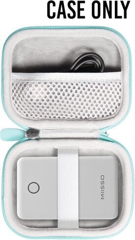 GETGEAR Case for miisso 6000mah Ultra Slim Built in Cables Power Bank (Black) in Saudi Arabia
