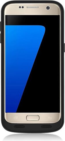 Galaxy S7 Battery Case 5000mAh Upgraded Portable Rechargeable Extended Battery Pack for Samsung Galaxy S7 Charging Case for Galaxy S7 Protective Charger Cover -Black in Kuwait