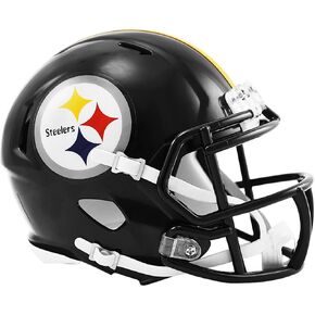 Pittsburgh Steelers Current Riddell Speed ​​Mini Football Helmet - New in Riddell Box in Saudi Arabia